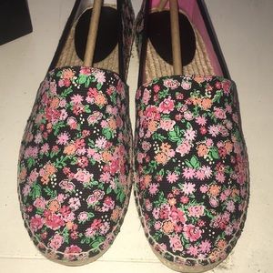 NWT Coach Espadrille Slip On Floral shoes